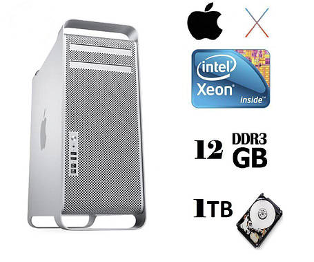 Комп'ютер Apple Mac Pro 5.1/ Xeon W3530/ 12 GB RAM/ 1 TB HDD, фото 1