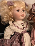 Лялька порцелянова колекційна Аліса 30cm Reinart Faelens (ціна за 1нчар), фото 5