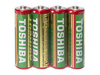 Батарейка ( Елемент живлення) Toshiba (АА R6) сольові (Б-4) (4 шт)
