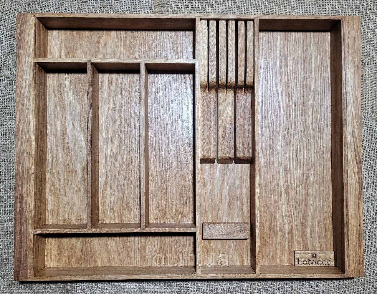 Лоток для столових приладів P 570.450 дуб