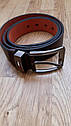Ремінь чоловічий TOMMY Brown пояс мужской, фото 3