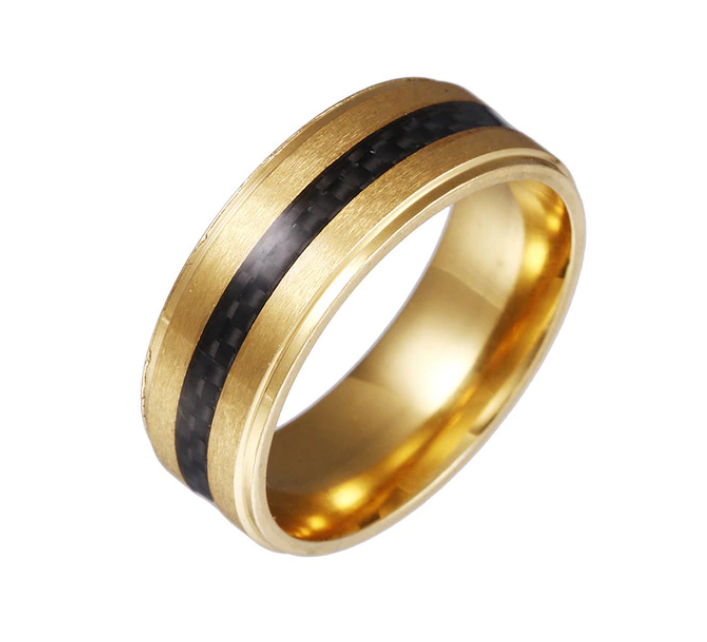 Кільце Carbon Xuping Jewelry Кольцо нержавеющая сталь, фото 1