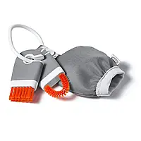 Набір для очищення електроніки OXO CLEANING PRODUCTS, сірий з червоним, 3 предмети (12246300)