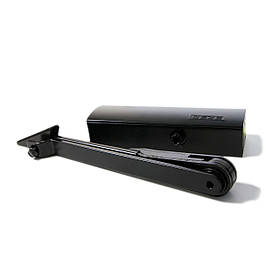 Доводчик дверний GEZE TS 1500 з фіксацією чорний