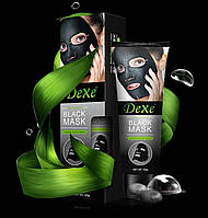 Очищающая черная маска для лица DEXE Black Mask Маска для лица от черных точек