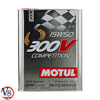 Motul 300V Competition 15W-50 2л (825702/104244) Синтетична моторна олива