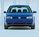 Спойлер-губа переднього бампера Фольксваген Гольф 4 - Volkswagen Golf 4 (1997-2006), фото 3