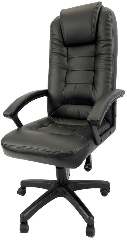 Офисное кресло EKO 7410 эко кожа механизм TILT компьютерное на колесах рабочее для руководителя офиса дома - фото 2 - id-p341604284
