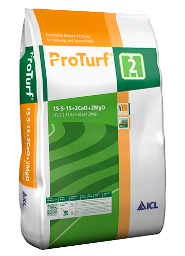 Добриво Pro-turf 15+6+15+5CaO+2MgO ICL - 25 кг