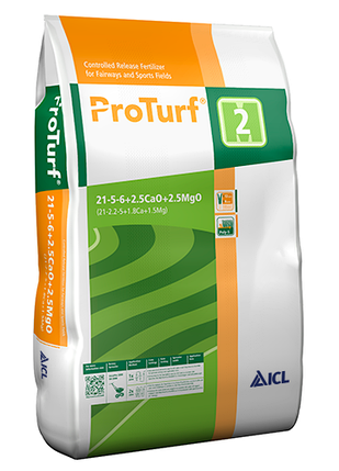 Добриво Pro-turf 21+5+6+2,5CaO+2,5MgO ICL - 25 кг, фото 1
