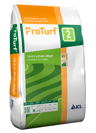 Добриво Pro-turf 18+0+7+3CaO+3MgO ICL - 25 кг, фото 1