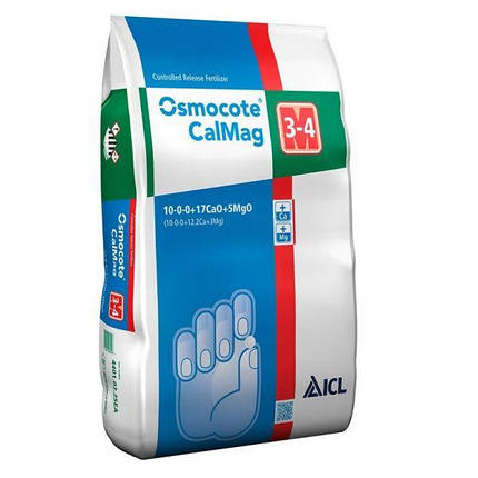 Добриво Osmocote CaMg 10,4+7,6+0+14Ca+5Mg+TE ICL - 25 кг, фото 1