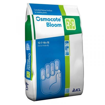 Добриво Osmocote Bloom 12+7+18+Те (2-3 м) ICL - 25 кг, фото 1
