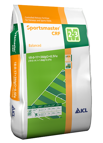 Добриво Sportsmaster CRF 18+0+17+3MgO+0,5Fe (літо) ICL - 25 кг