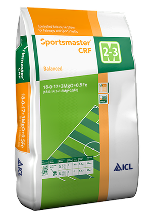 Добриво Sportsmaster CRF 18+0+17+3MgO+0,5Fe (літо) ICL - 25 кг, фото 1