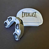 Капа для боксу боксерська для зубів Everlast Evergel Одностороння Сірий (Evergel), фото 3