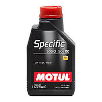 Motul Specific 505 01 502 00 5W-40 1л (842411/101573) Синтетическое моторное масло