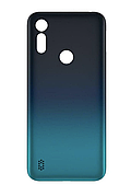 Задня кришка для Motorola XT2053 Moto E6s, синя, Peacock Blue, оригінал (Китай)