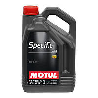 Motul Specific LL-04 5W-40 5л (832706/101274) Синтетическое моторное масло