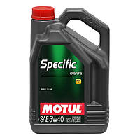 Motul Specific CNG/LPG 5W-40 5л (854051/101719) Синтетическое моторное масло