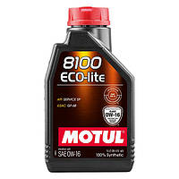 Motul 8100 Eco-lite 0W-16 1л (841011/110376) Синтетическое моторное масло