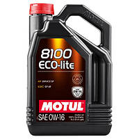 Motul 8100 Eco-lite 0W-16 5л (841051/110379) Синтетична моторна олива