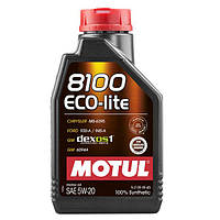 Motul 8100 Eco-lite 5W-20 1л (841411/109102) Синтетическое моторное масло