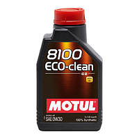 Motul 8100 Eco-clean 0W-30 1л (868011/102888) Синтетическое моторное масло