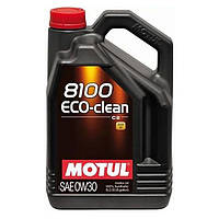 Motul 8100 Eco-clean 0W-30 5л (868051/102889) Синтетическое моторное масло