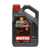 Motul 8100 Eco-clean+ 5W-30 5л (842551/101584) Синтетическое моторное масло