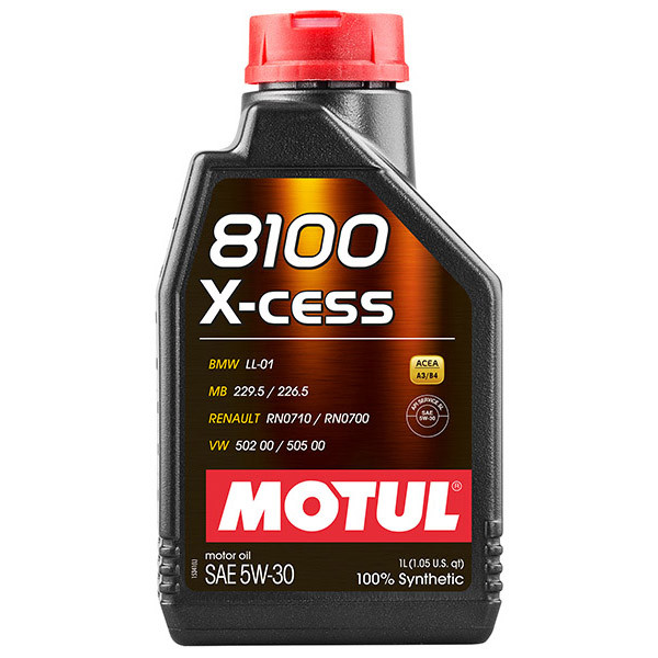 Motul 8100 X-cess SAE 5W-30 Синтетическое моторное масло (368101/108944) 1л