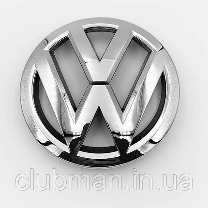 Емблема передня VW Volkswagen 150 мм TIGUAN, PASSAT B7 USA - Хром (561853600), фото 1