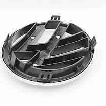 Емблема передня VW Volkswagen 150 мм TIGUAN, PASSAT B7 USA - Хром (561853600), фото 6