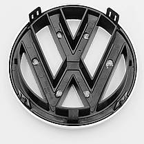 Емблема передня VW Volkswagen 150 мм TIGUAN, PASSAT B7 USA - Хром (561853600), фото 5