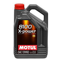 Motul 8100 X-power 10W-60 5л (854851/106144) Синтетична моторна олива