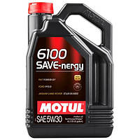 Motul 6100 Save-nergy 5W-30 4л (812450/109378) Синтетична моторна олива