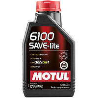 Motul 6100 Save-lite SAE 5W-30 Синтетическое моторное масло (839611/107956) 1л