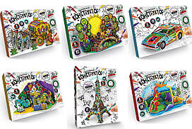 Данко-Тойс Набор для тв. "Расписной конструктор"