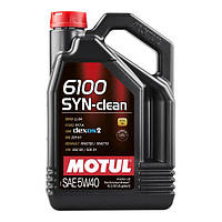 Motul 6100 Syn-clean 5W-40 4л (854250/107942) Синтетическое моторное масло