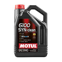 Motul 6100 Syn-clean 5W-40 5л (854251/107943) Синтетическое моторное масло