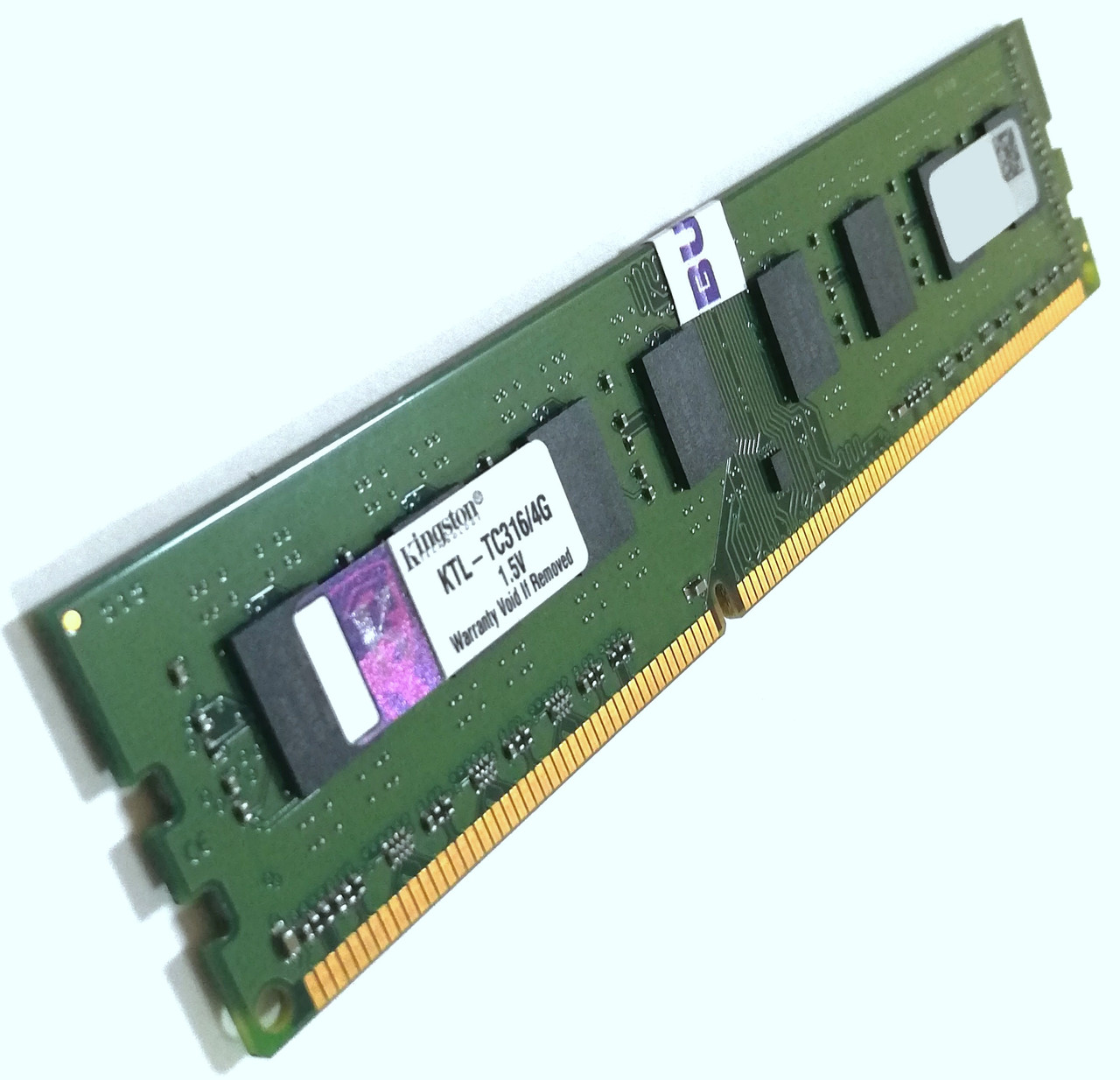 Оперативная память Kingston DDR3 4Gb 1600MHz PC3-12800U 2Rx8 CL11 (KTL ...