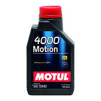 Motul 4000 Motion 15W-40 1л (386401/102815) Мінеральна моторна олива