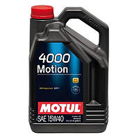 Motul 4000 Motion 15W-40 5л (386406/100295) Минеральное моторное масло