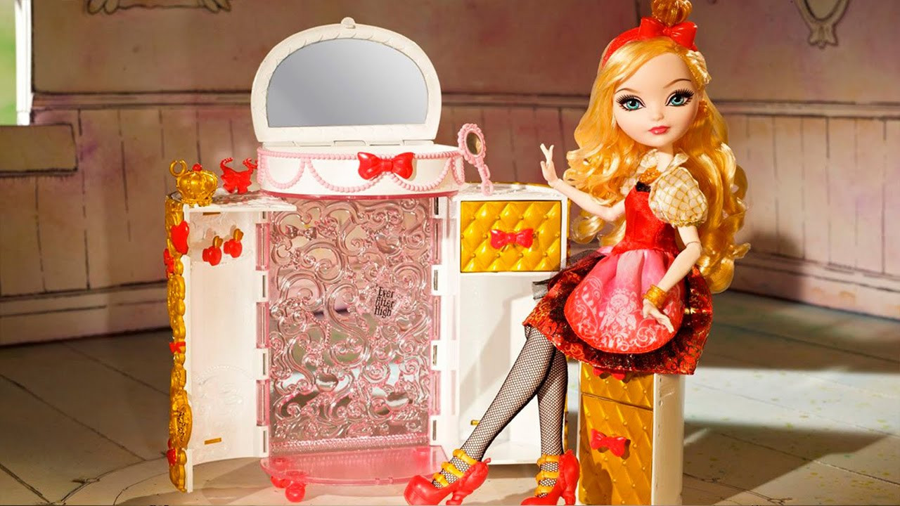 Ігровий набір Шкатулка Епл Вайт із Школи Довго та Щасливо (Ever After High Apple White's Jewelry Box)