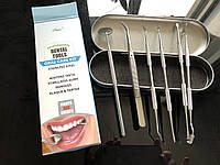 Нержавеющие стоматологические инструменты набор 6 предметов