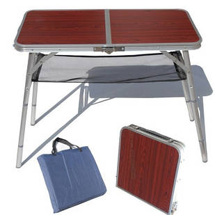 Стол чемодан складной с сеткой