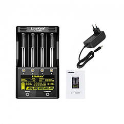 Універсальний зарядний пристрій Liitokala Lii-500S (Ni-MH, Ni-CD, Li-Ion) з блоком живлення