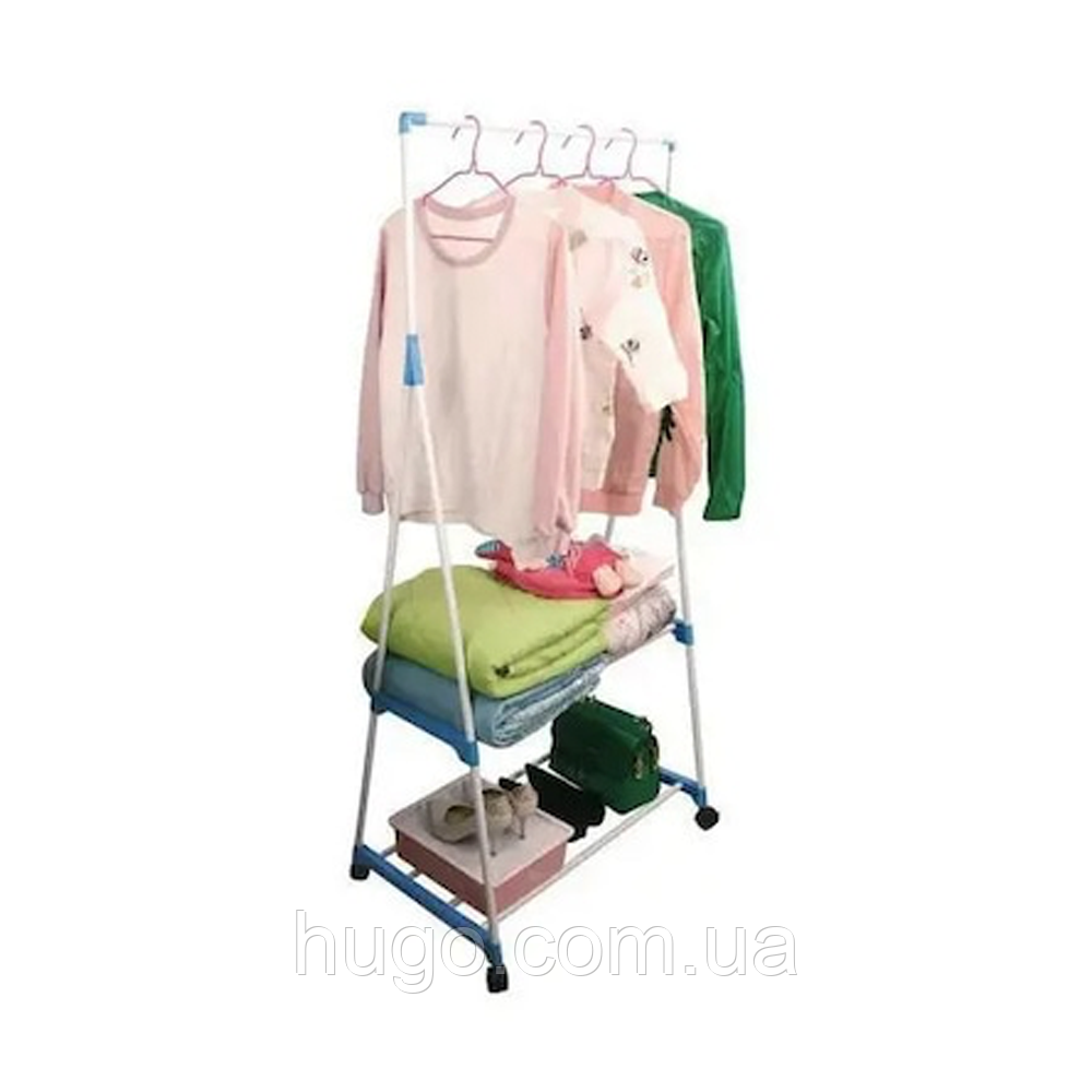 Передвижная напольная вешалка Clothes Rack Multi-Function ...