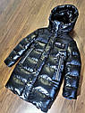 Зимова дитяча,підліткова куртка Некст зі світловідбиваючими вставками для хлопчиків Рры 128-134, фото 7