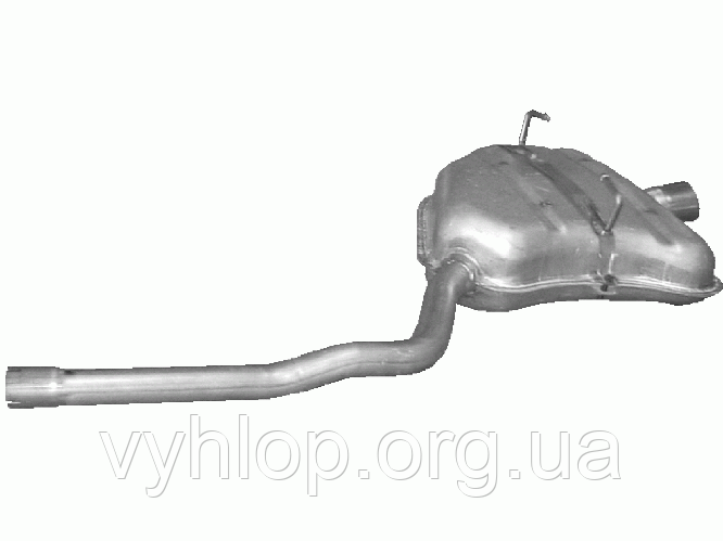 Глушитель Мини Купер (Mini Cooper) 1.6 01-08 (59.03) Polmostrow (ID ...